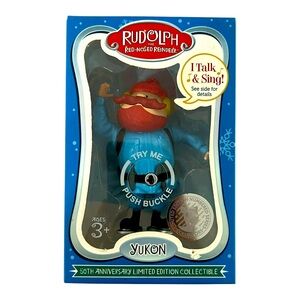 Yukon - Rudolph the Red Nosed Reindeer 50th Anniversary Limited Edition Mint NWT